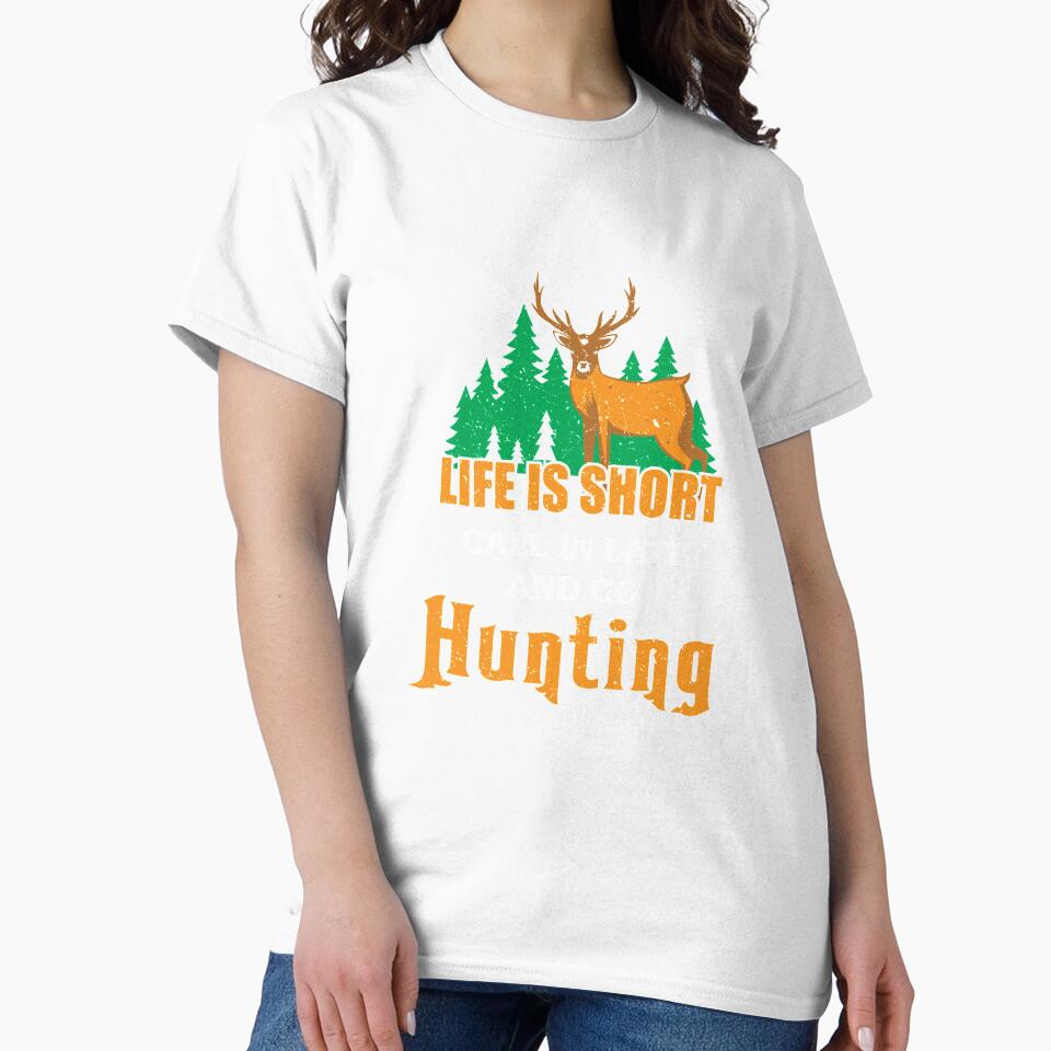 Funny Hunting, Deer Hunting Outdoor Gift, Country Gift design by DNH Threads