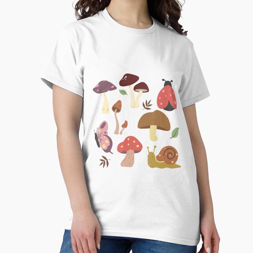 Cottagecore Illustration Set of Forest Animals & Plants by MiaDelelai