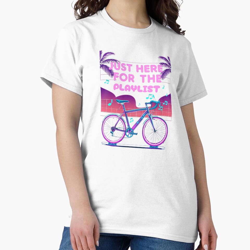 Just Here For The Playlist Indoor Cycling by DomTeesHaven