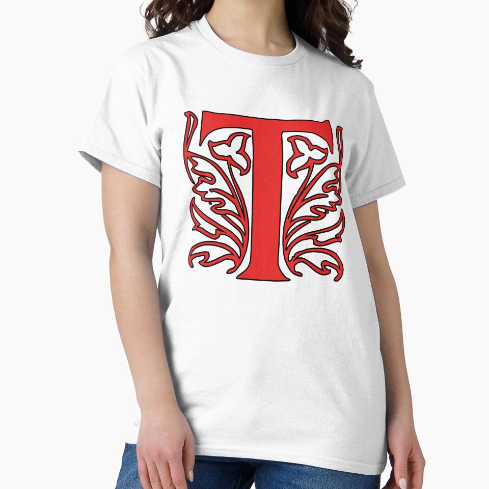 Initial monogram T by Creative-draw