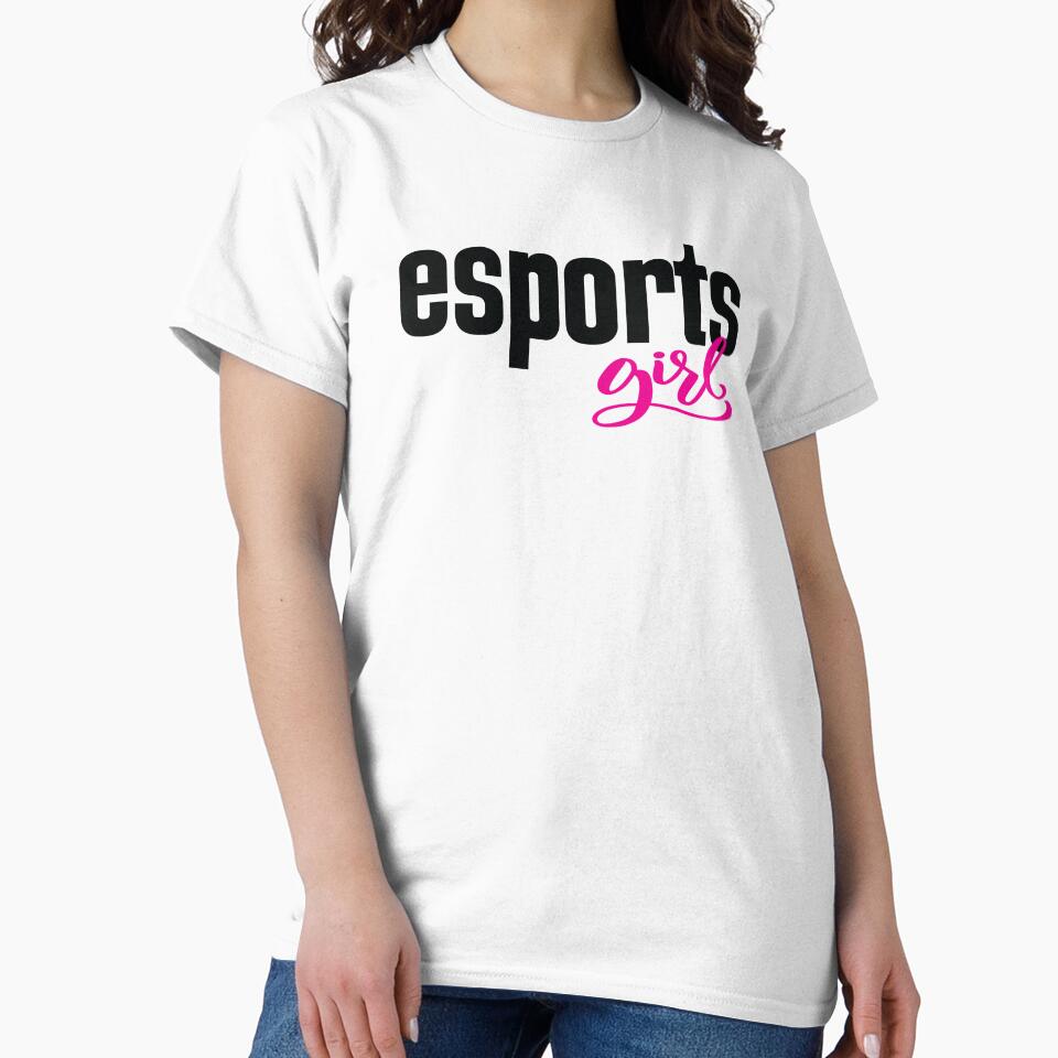 Esports Girl E-Sports E Sports Electronic Sports by WordsGamersUse