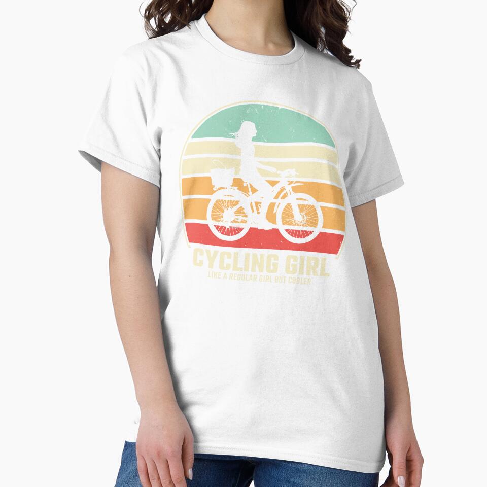 cycling girl design by kiakuki