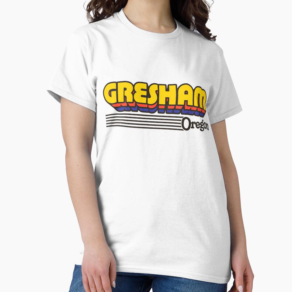 Gresham, Oregon | Retro Stripes by retroready