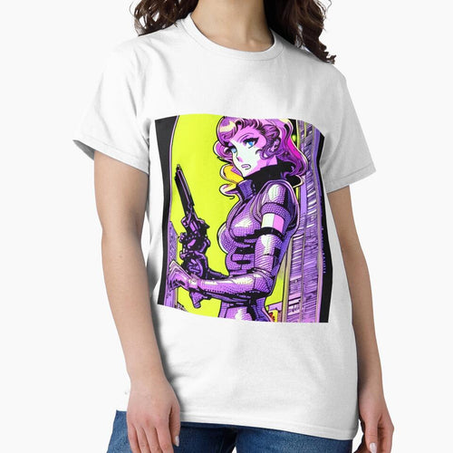 90's Anime Girl | Retro Fashion | Manga Art by iPhoneGuy