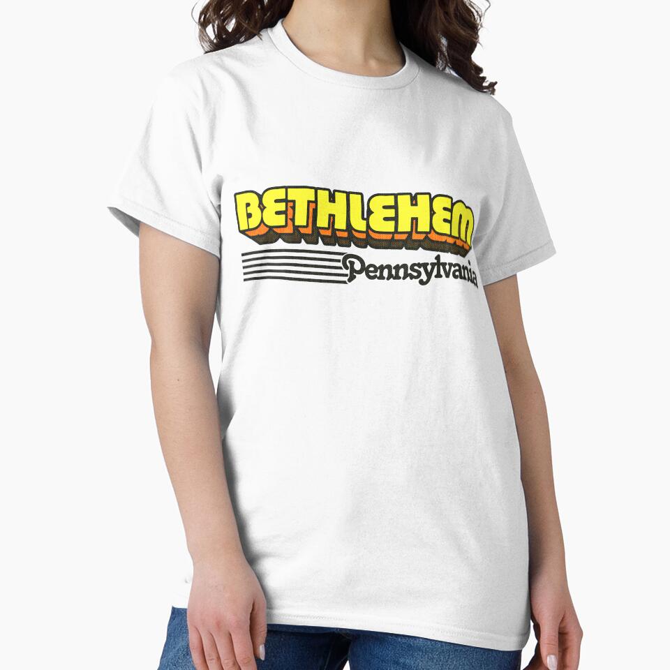 Bethlehem, Pennsylvania | Retro Stripes by retroready