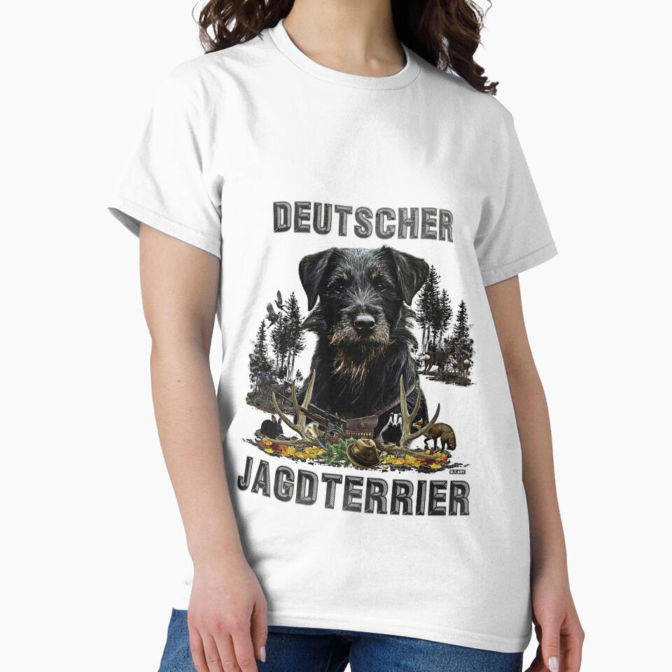 Jagdterrier -  versatile hunting dog by TammyHunterArt