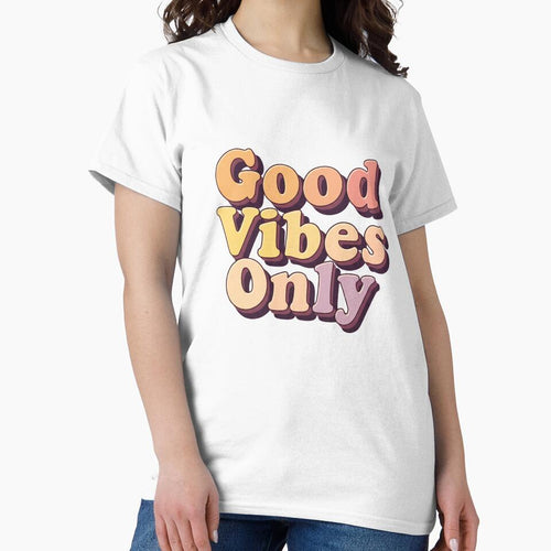 70s groovy good vibes only quote by MrCodeXZ