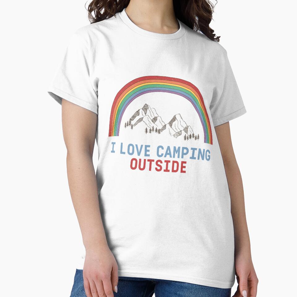 I love camping outside by Desibeau