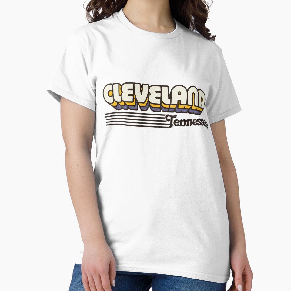 Cleveland, Tennessee | Retro Stripes by retroready