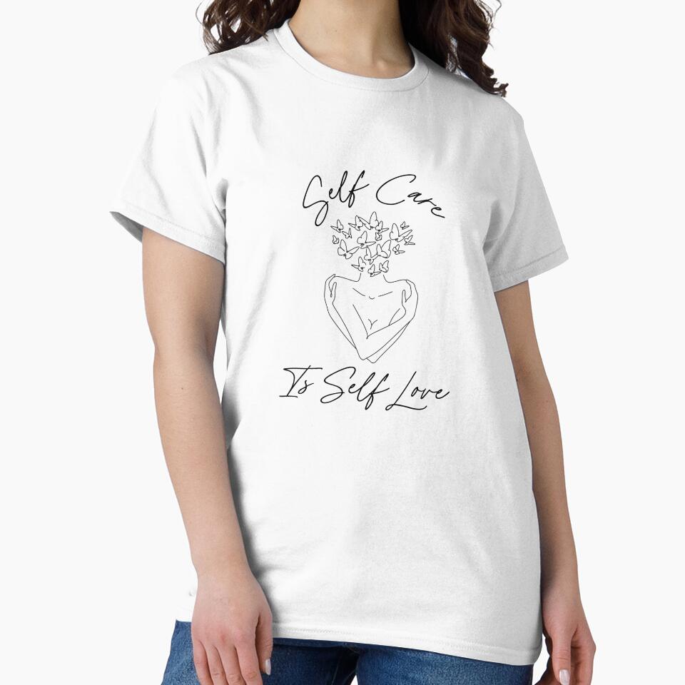 Self Care is Self Love, Healing, Mental Health and Wellness, Awareness, Positivity, Cool and Inspirational Design by Mgibsonphoto