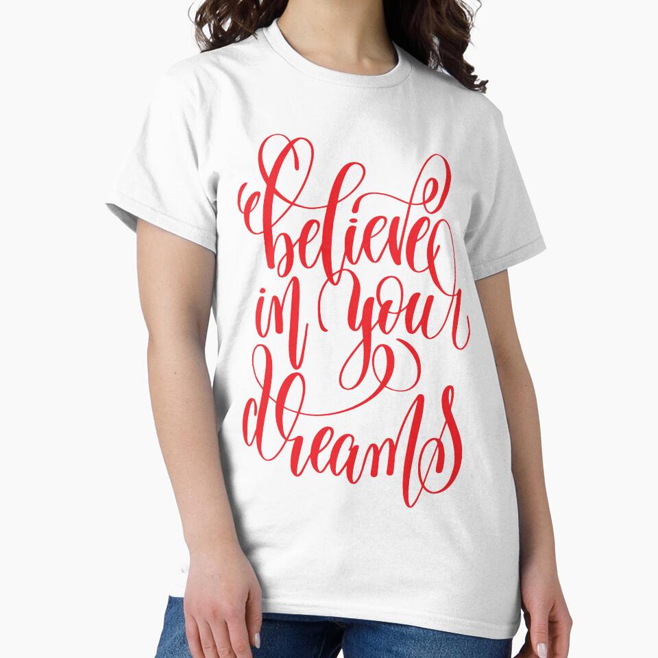 Believe In Your Dreams Startup Inspirational Quote by ProjectX23