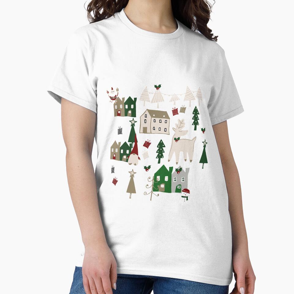 Cute Christmas Toile Green by susycosta