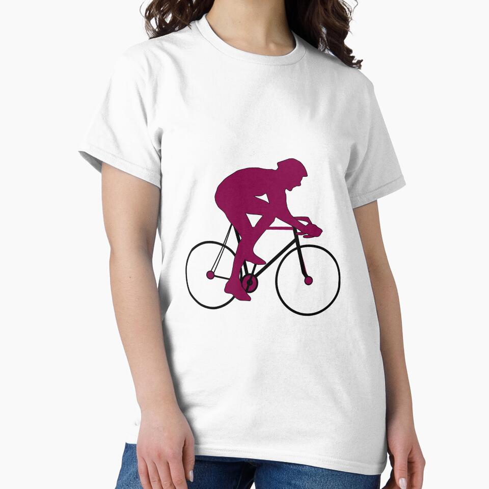 Bike Cyclist T-Shirt/Cycling Shirt /Cycling Accessories by Printoweb