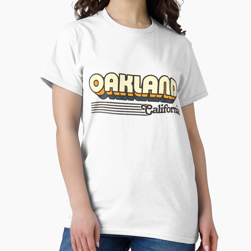Oakland, California | Retro Stripes by retroready