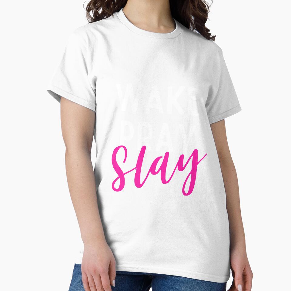 Wake pray slay shirt, pray shirt, workout idea design shirt, Workout Tank Top Workout Tank Tops with Sayings For Women Fitness Tank Tops by May K Studio Design