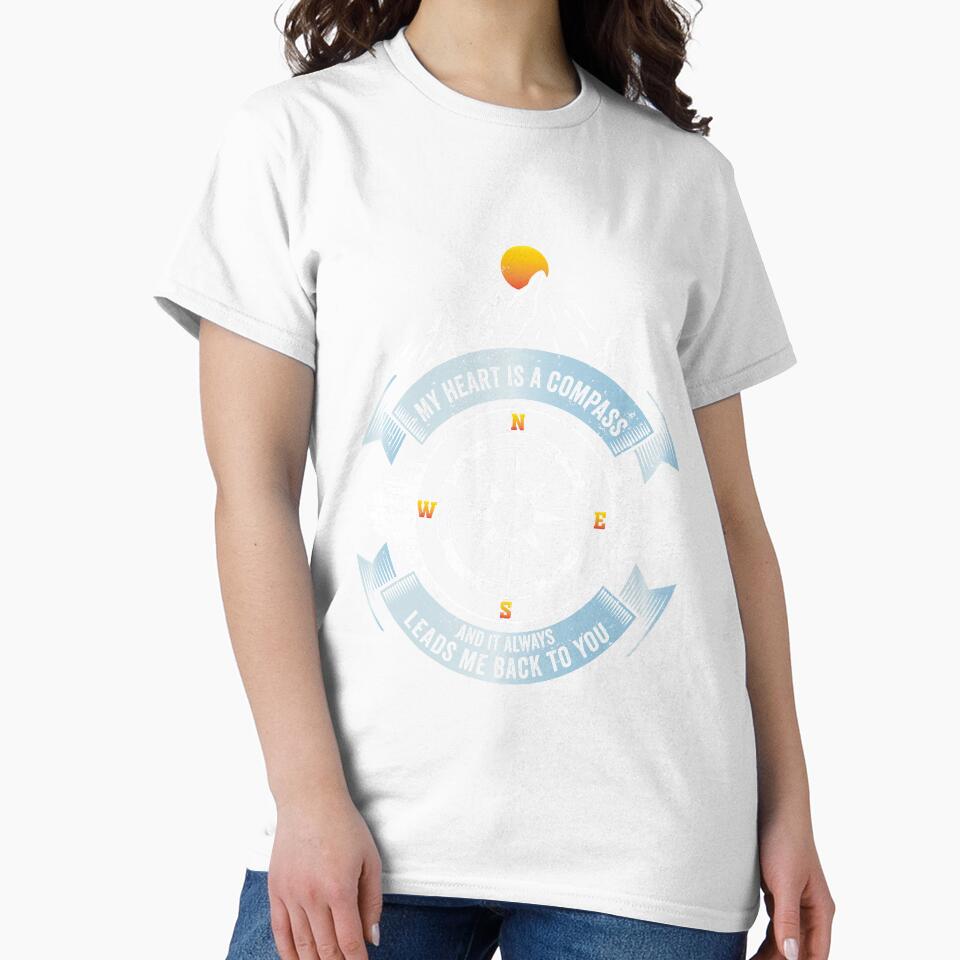 My heart is a compass by STREETWEAR ICON