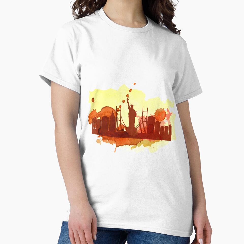 Statue of Liberty | New York T-Shirt for Men and Women by AllStarMerch