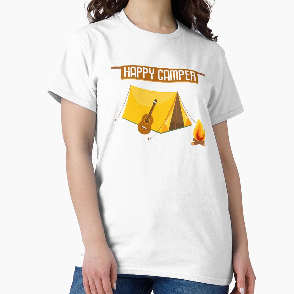 Happy Camper Camping by Bendthetrend