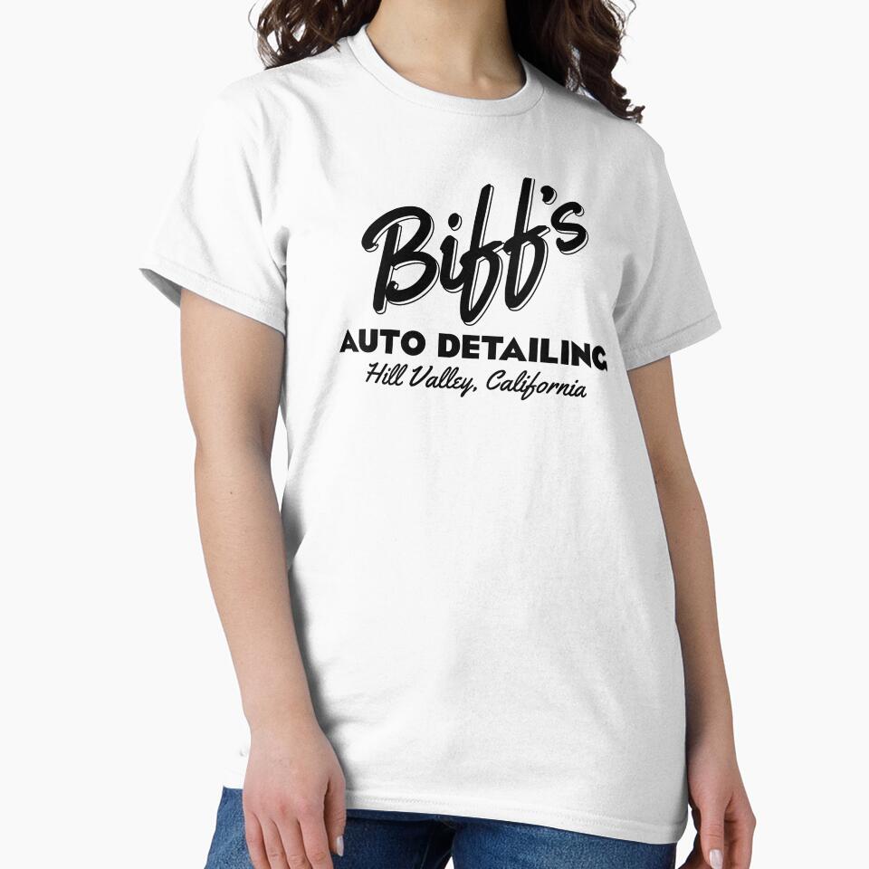 Biff's Auto Detailing – Hill Valley Automotive Retro Business Logo by Design Hobo