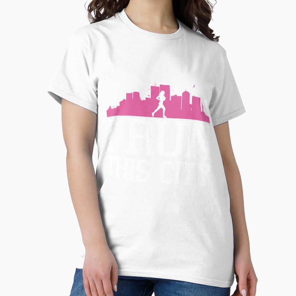 Run in The City Women Running lovers Fun Tank Top Jogger by djpraxis