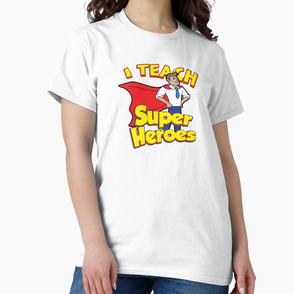 Teacher Teacher's Day Superheroes Teacher's Gift by haselshirt