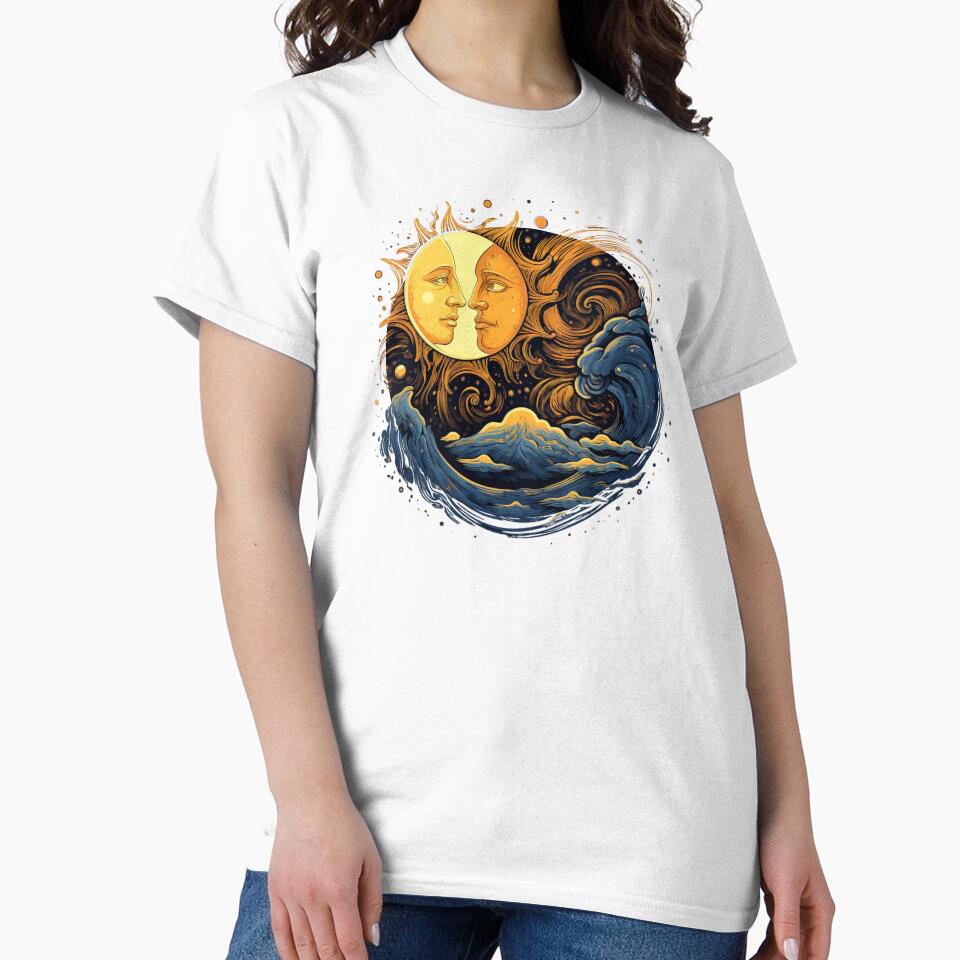 Celestial Sun and Moon by Chmielayka