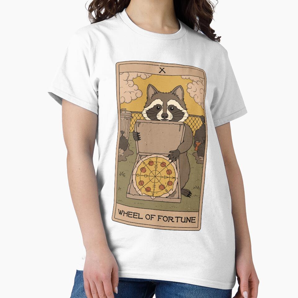 Wheel of Fortune - Raccoons Tarot by Thiago Corrêa