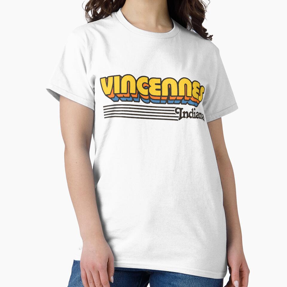 Vincennes, Indiana | Retro Stripes by retroready