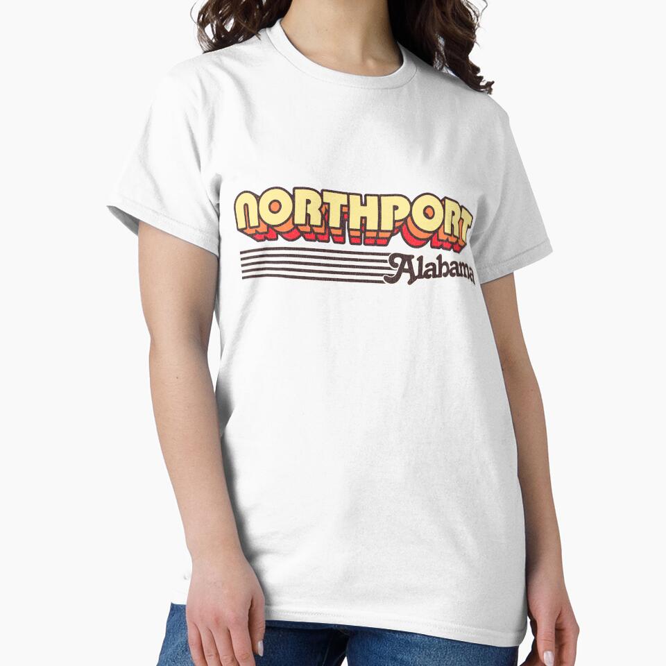 Northport, Alabama | Retro Stripes by retroready