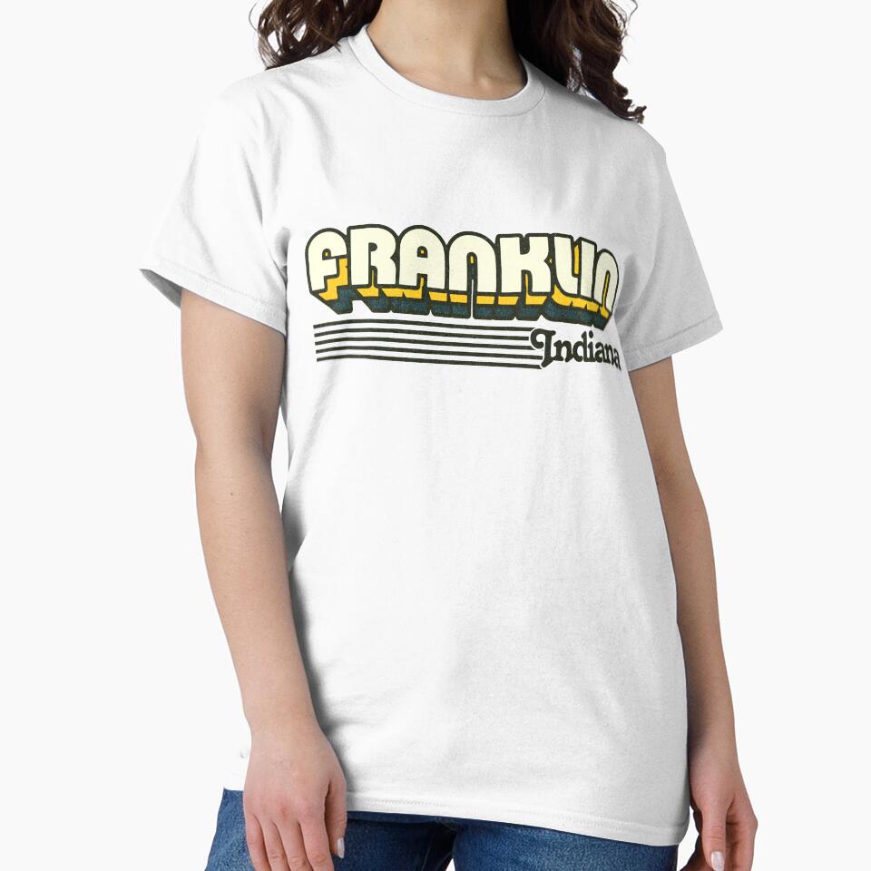 Franklin, Indiana | Retro Stripes by retroready