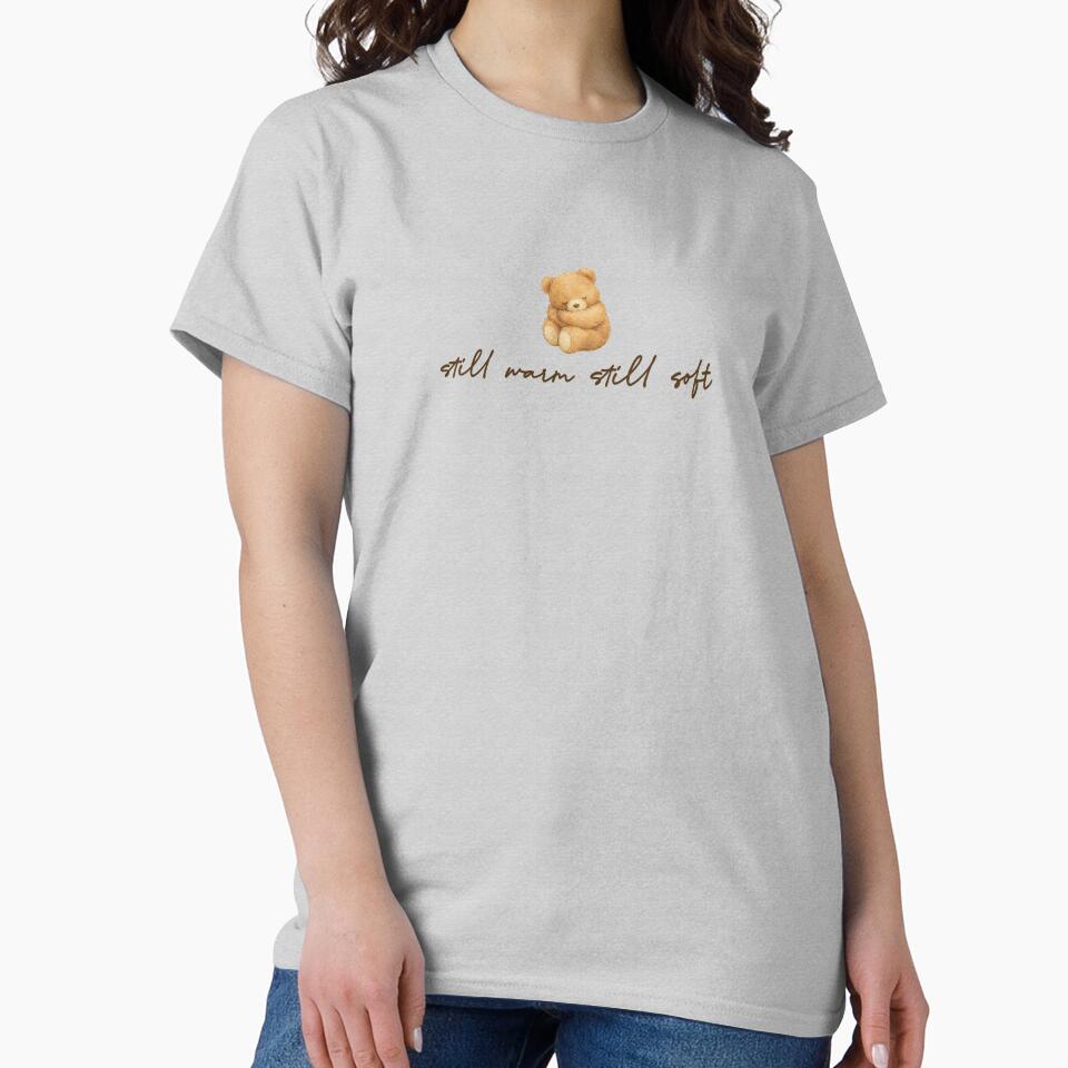 Still Warm Still Soft Cute Bear Watercolor Soft Mental Health Gentle Brand by BalmyBell