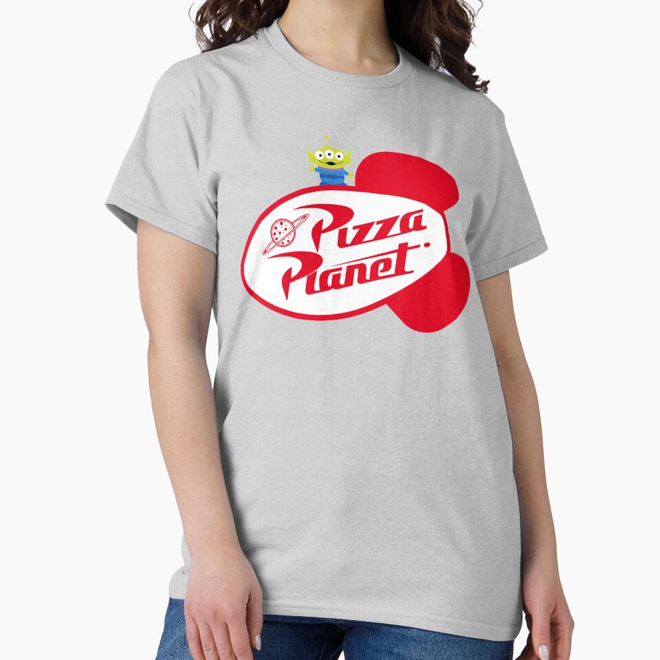 Alien on Pizza Planet Sign by MagicMaker19