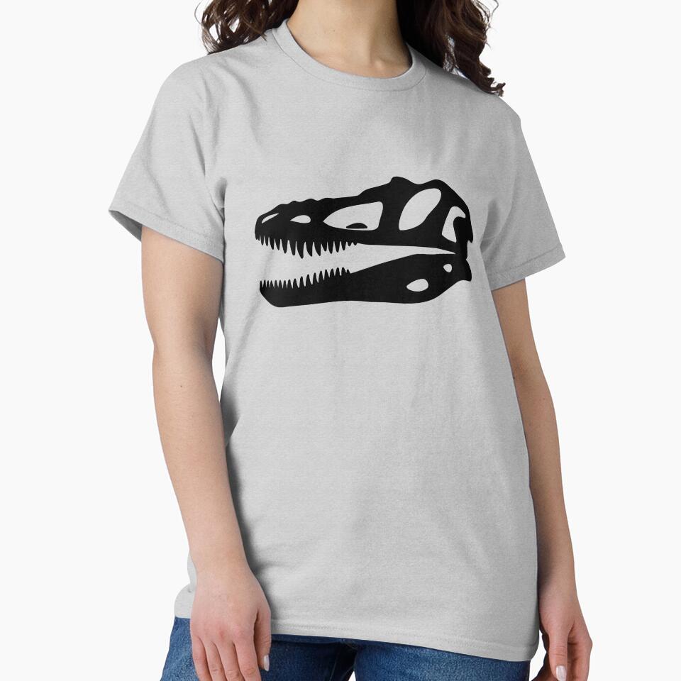 Qianzhousaurus skull - black by Skeleton Crew