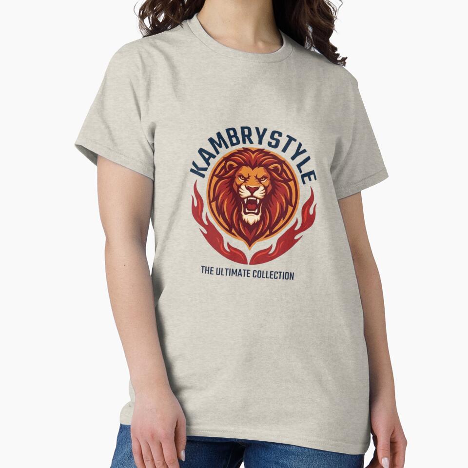 KambryStyle Lion Emblem Casual Streetwear Fashion by KambryStyle