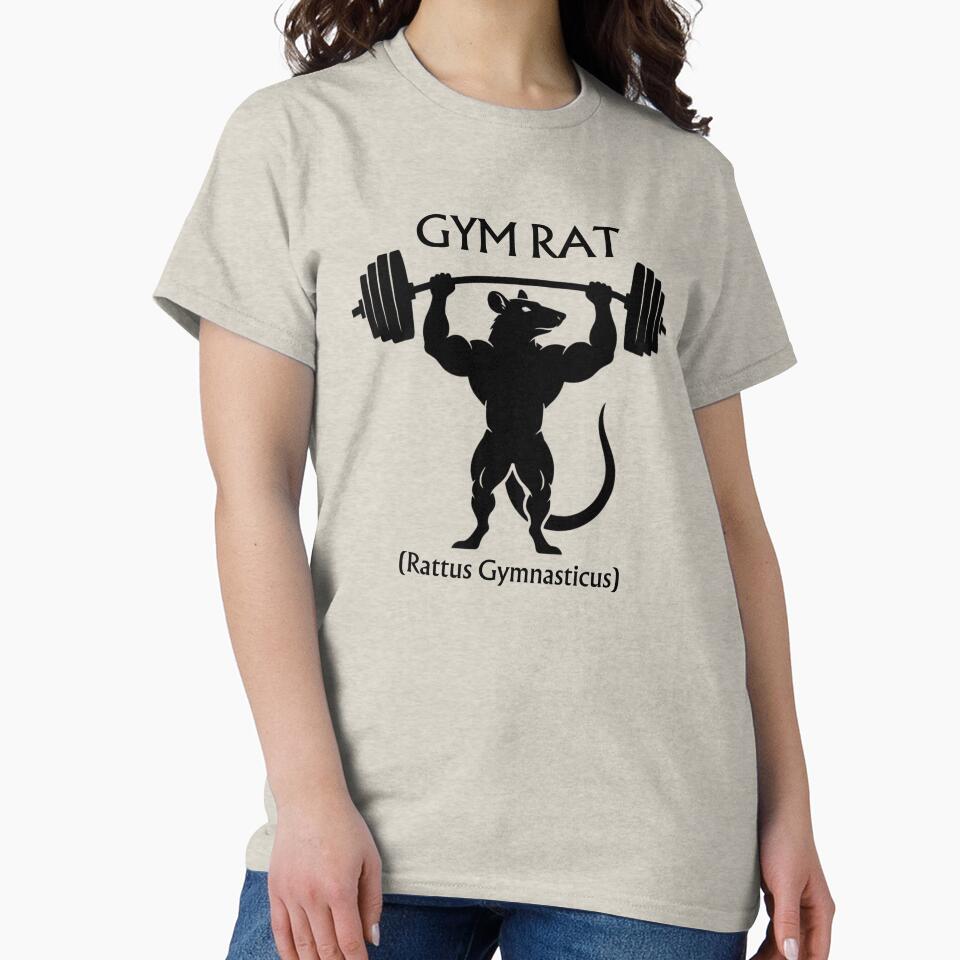 Gym Rat (Rattus Gymnasticus) by Amerizona Designs