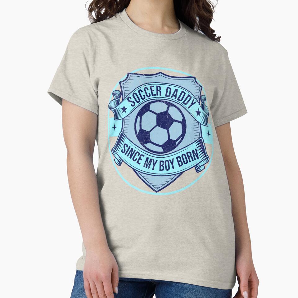 Proud Soccer Dad: Nurturing My Son's Passion by ThiagoSDantas Unisex , , , Long Sleeve Tee