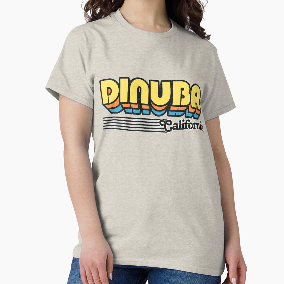 Dinuba, California | Retro Stripes by retroready