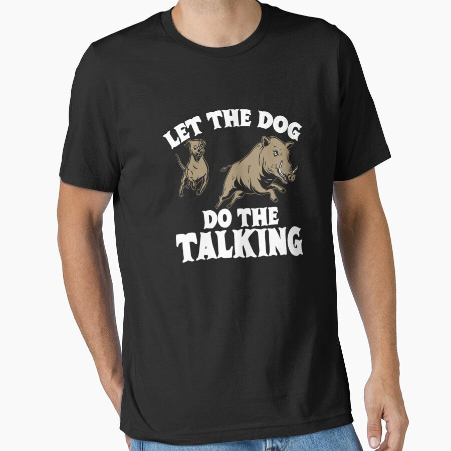 Hog Hunting Let The Dog Do The Talking by goombi-creative