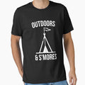 Outdoors and s'mores t-shirt by RedYolk