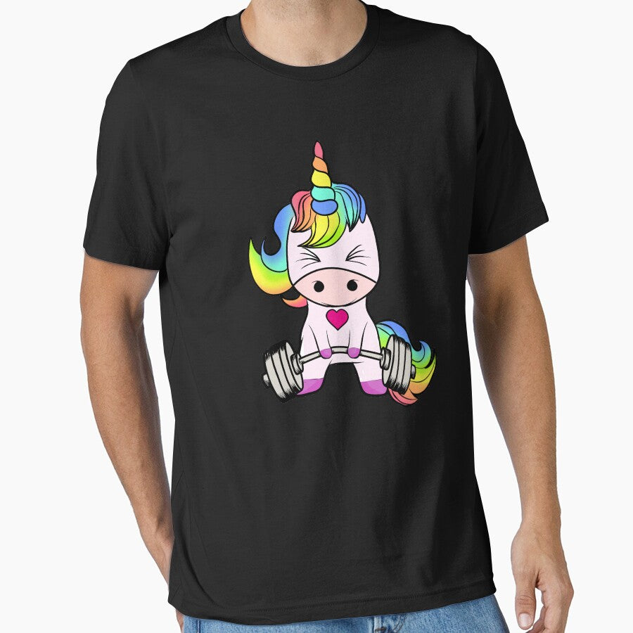 Unicorn Weightlifting by designeclipse