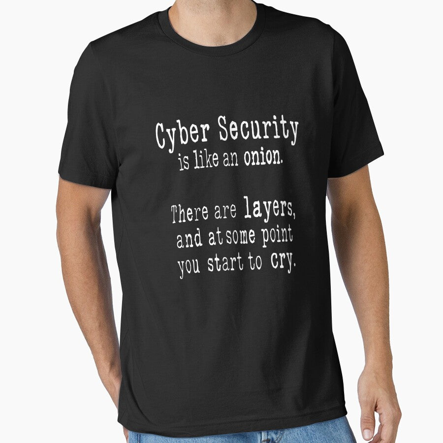 Cybersecurity Is Like An Onion - Gifts for Cybersecurity Professionals by GasparArts