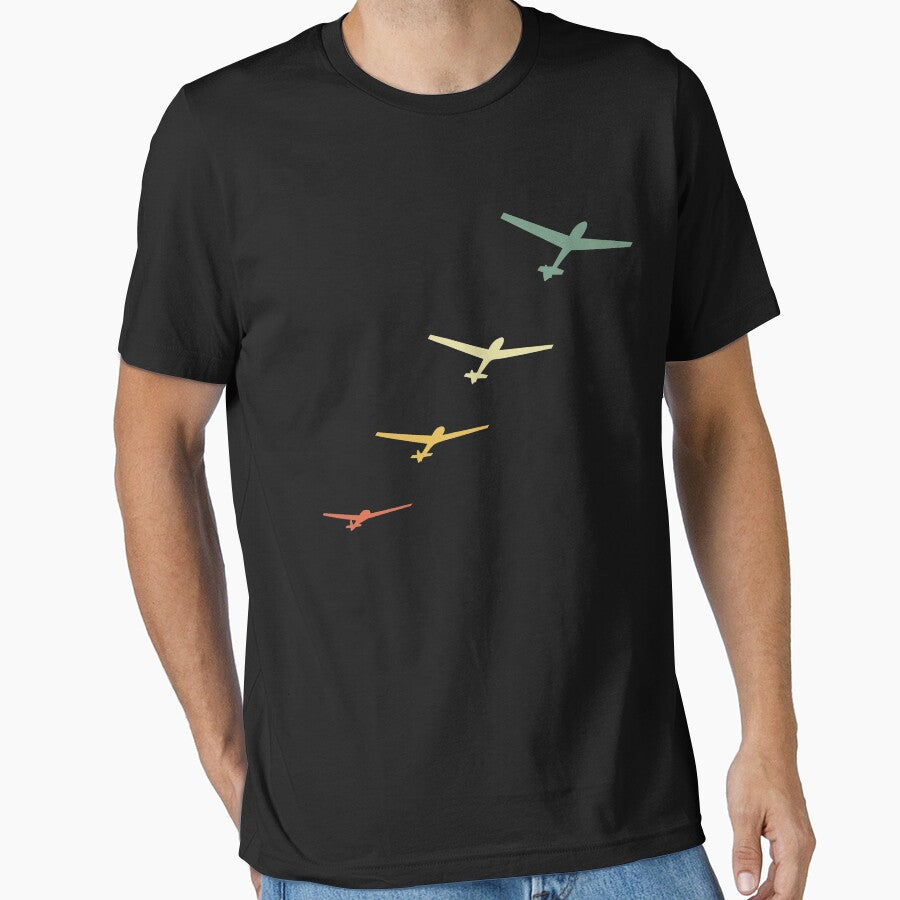Glider Glider Launch Vintage Retro by withpassion
