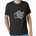 Pentax 6X7 Medium Format Camera WHITE INK by strayfoto