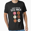 Check Out My Six Pack Funny Donut Fitness Shirt by allsortsmarket