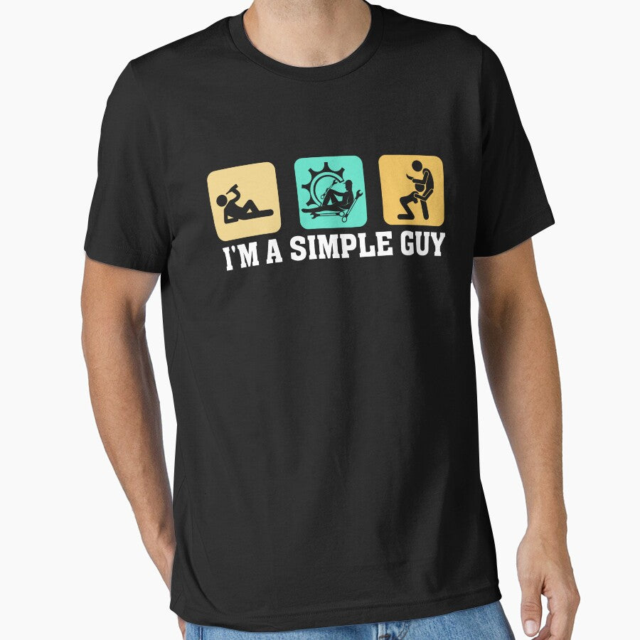 I'M A SIMPLE GUY MECHANIC / Mechanics / Car Mechanic/ Auto Mechanic by Tee Hub