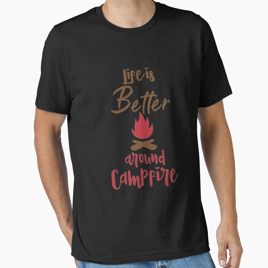 Life is Better around Campfire by DR-STORE