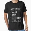 Architect Funny T-Shirt by MapleBotter
