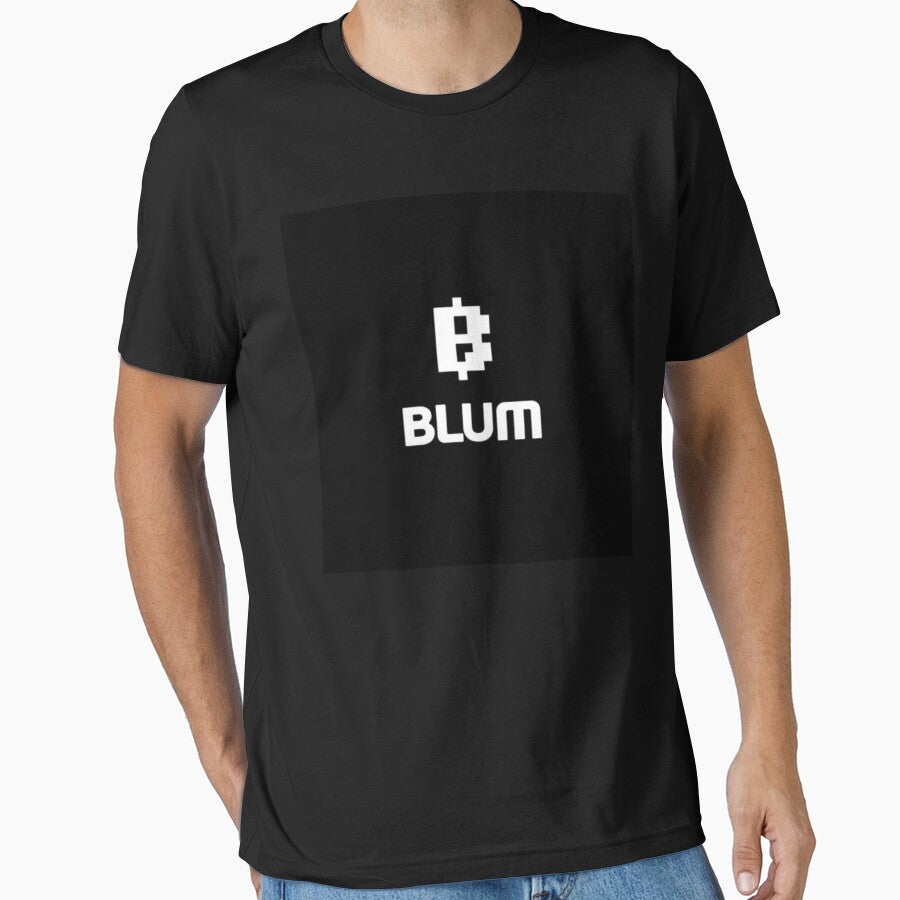 Blum Coin Crypto - Digital Currency Enthusiast Design by BubbleSpy