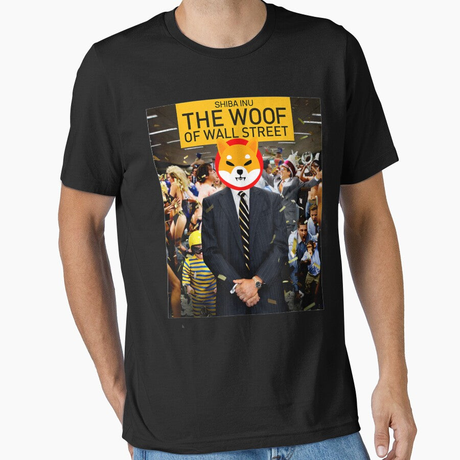 Shiba Inu Shib HODL To the Moon Crypto Cryptocurrency Meme by musgroveart