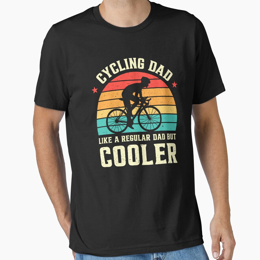 Cycling Dad Like A Regular Dad But Cooler by RareBunny